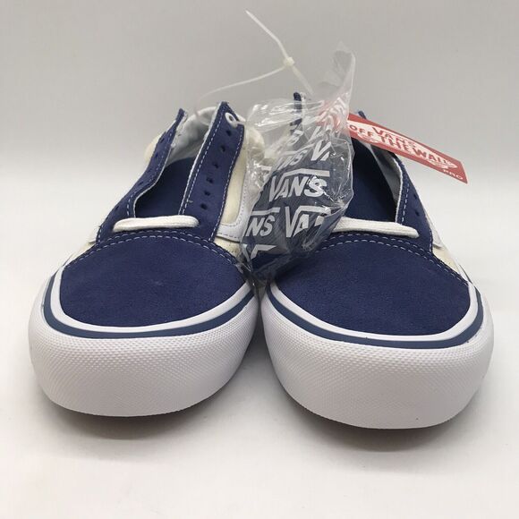 NEW Vans Old Skool Pro Sty Navy/Classic White Men's 7M Skateboarding Casual Shoe - Picture 3 of 12